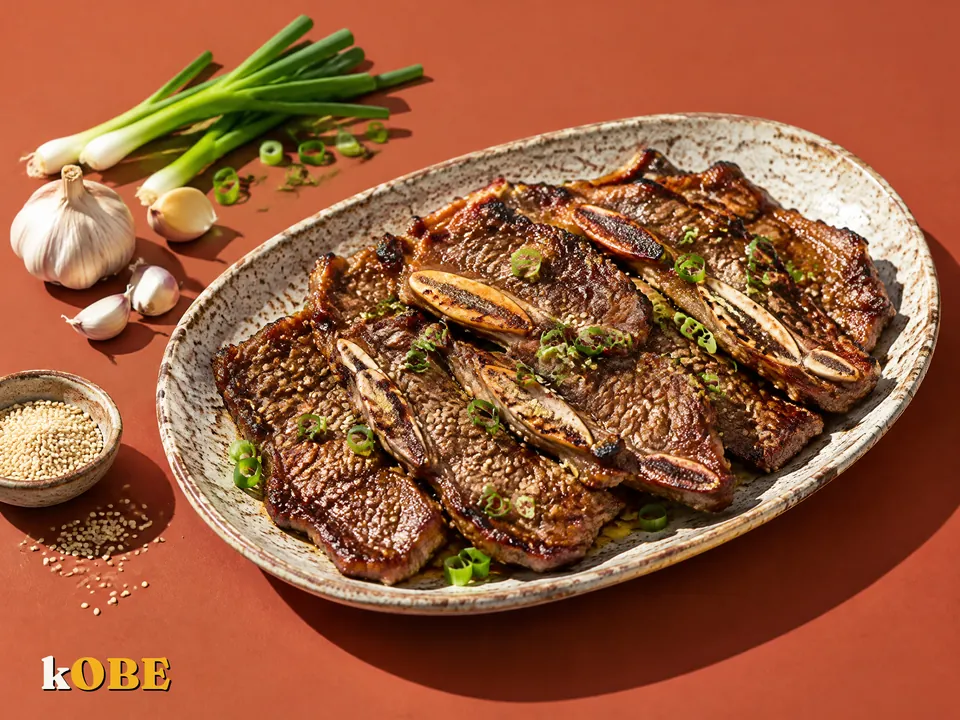 Sườn bò nướng kiểu LA Galbi