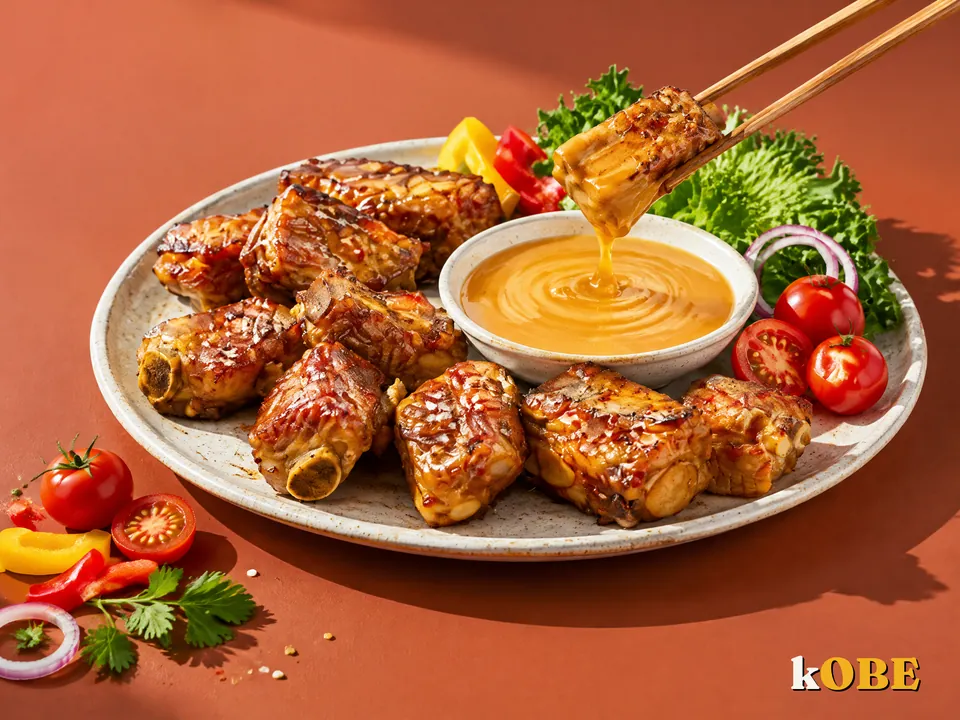 Suon Nuong Mat Ong (Honey Glazed Air Fryer Ribs)