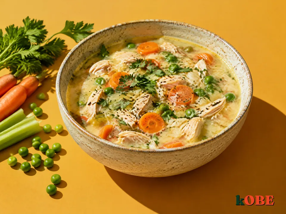 Creamy Chicken and Vegetable Soup