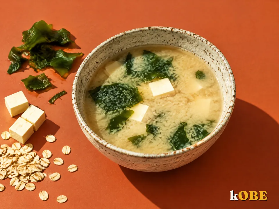 Miso Oat Milk Soup, No Added Refined Sugar