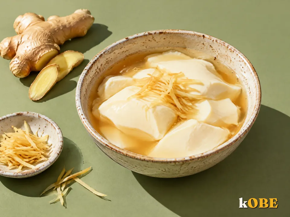 Tào phớ nước đường gừng