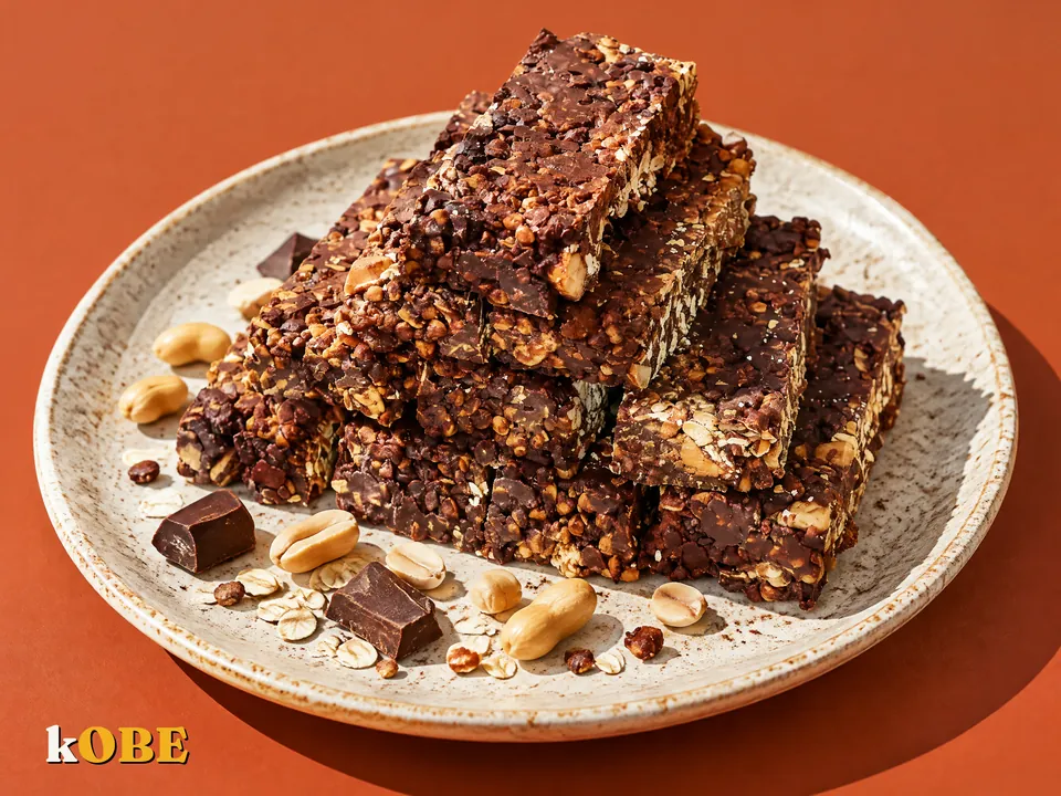 Chocolate Peanut Butter Granola Bars