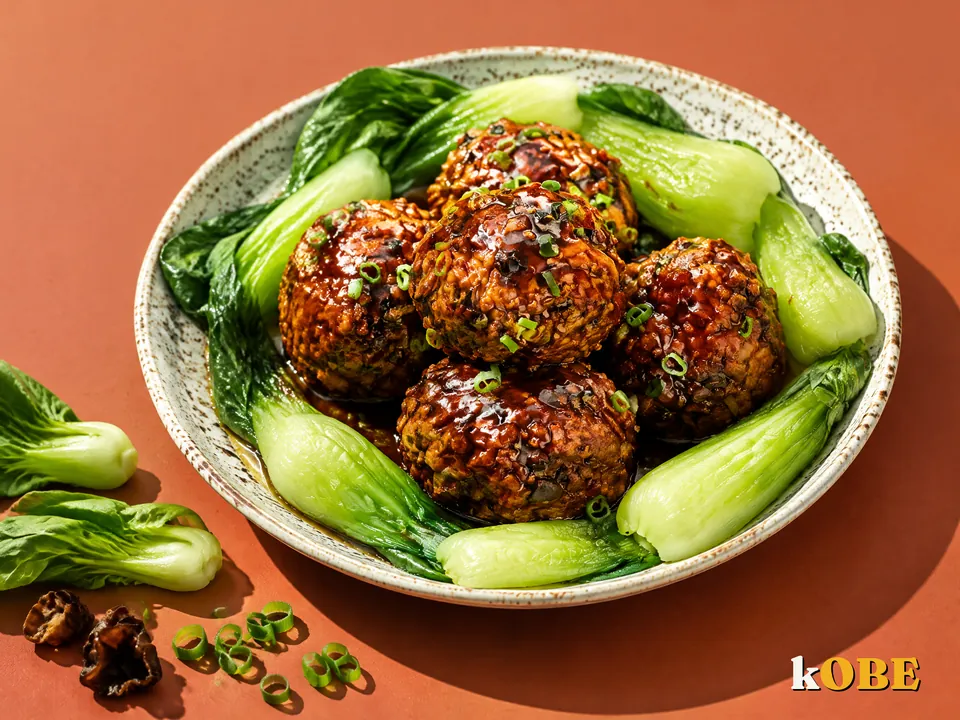 Thịt viên Tứ Hy sốt sánh kiểu Trung Hoa, không thêm đường tinh luyện