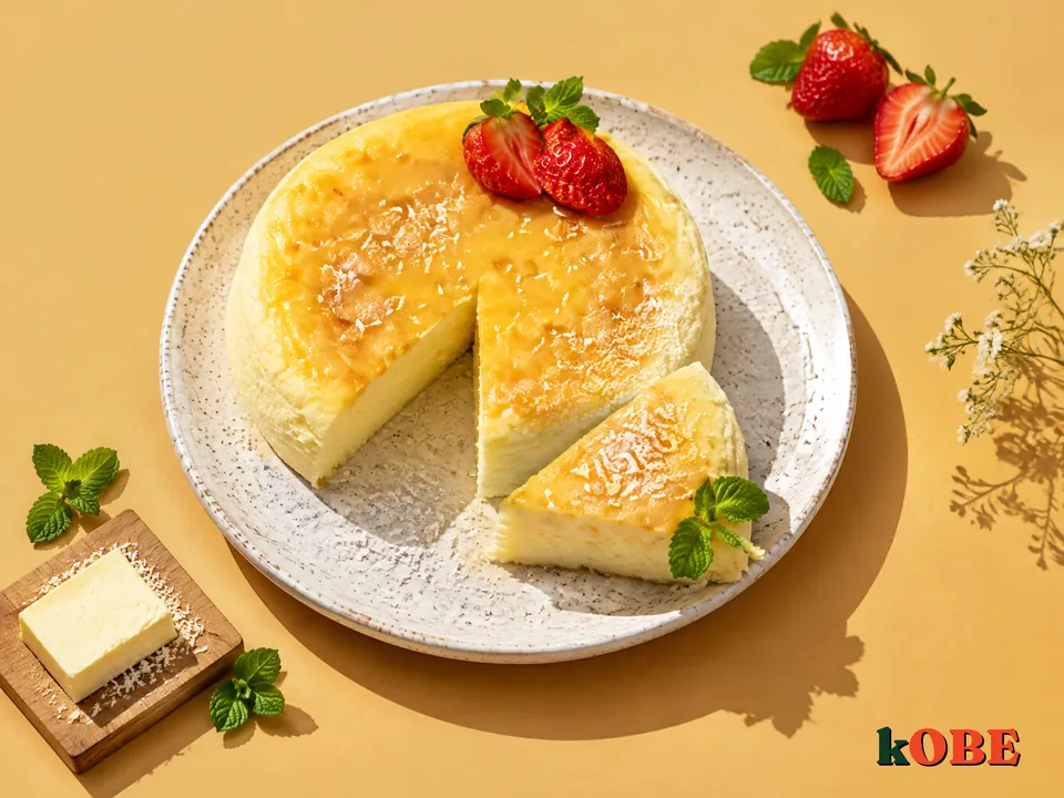 Fluffy Tokyo Cheesecake, Sweetened with Monk Fruit