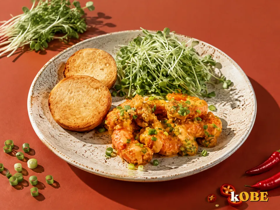 Tom Chien Khong Dau (Air Fryer Shrimp with Spicy Mayo), Made with Monk Fruit Sweetener