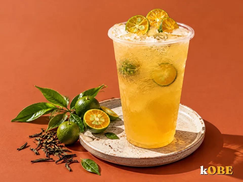 Trà tắc, không thêm đường tinh luyện