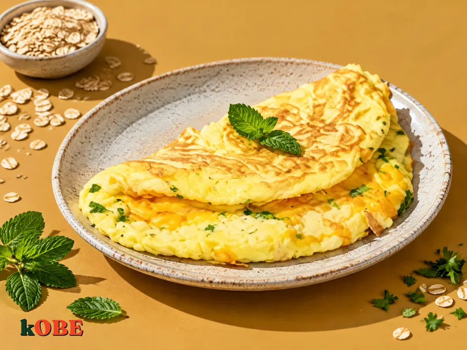 Trứng chiên sữa yến mạch, không thêm đường tinh luyện