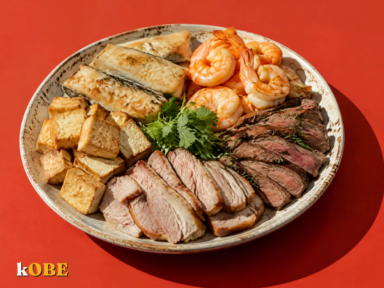 Protein chart for fish, shrimp, beef, pork and tofu: which food on a Vietnamese table is the most "protein dense"?