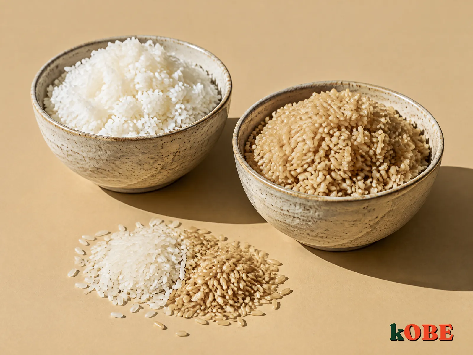 Brown rice vs white rice: almost the same calories, so what is the difference?