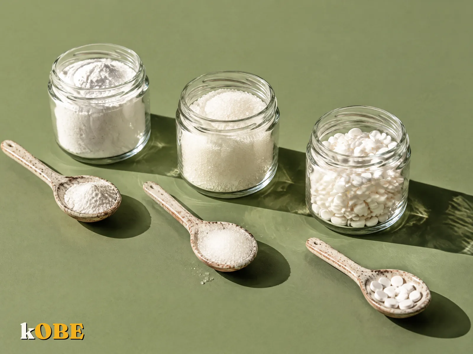 Maltitol, sucralose, aspartame là gì? Và vì sao bếp kOBE chọn một nhóm ngọt khác