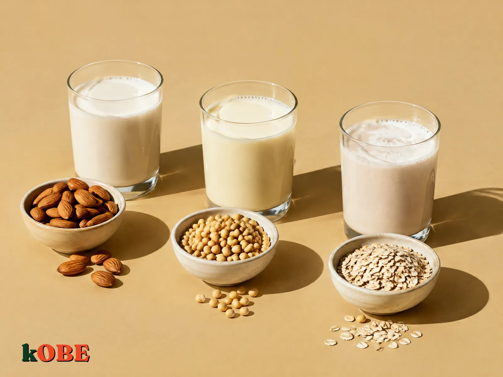 Almond, soy or oat milk: which to choose? There's no "champion", just the glass that fits you