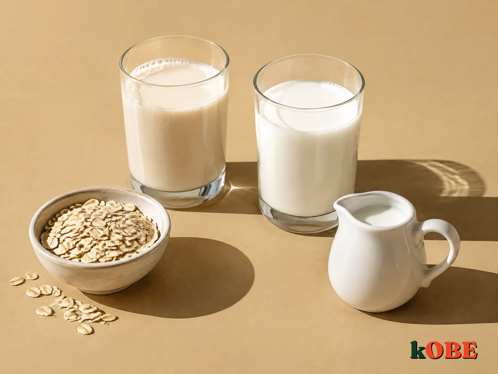 Sữa yến mạch và sữa bò: cùng 34 calo nhưng khác nhau ở chỗ bạn không ngờ