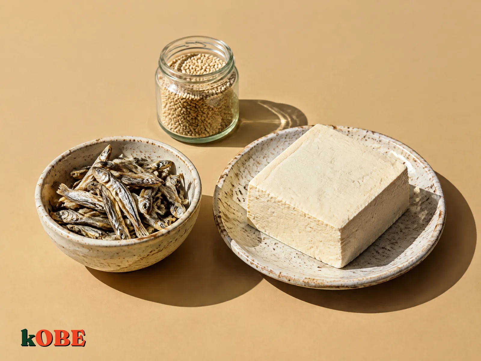 Không uống sữa bò thì lấy canxi ở đâu? Hỏi thử khô cá cơm, đậu phụ và hũ mè